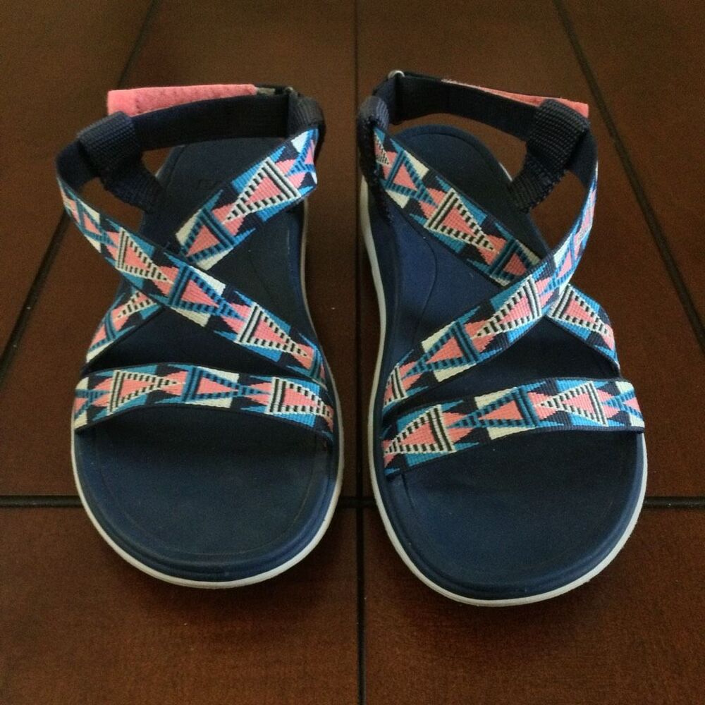 Teva Terra float livia navy sandals size 7